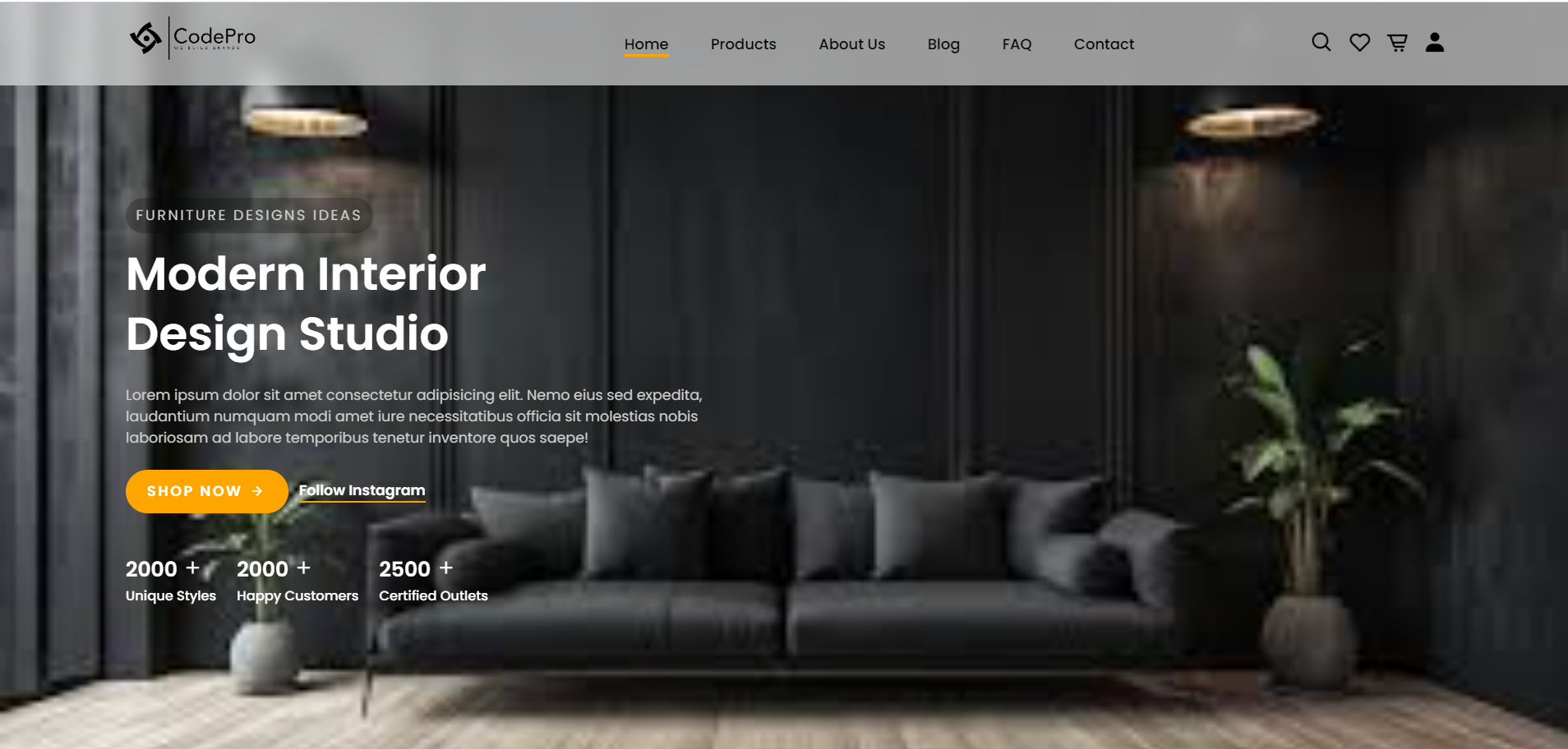 Ecommerce-furniture Template